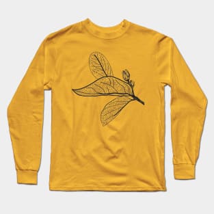 Leaves contours Long Sleeve T-Shirt